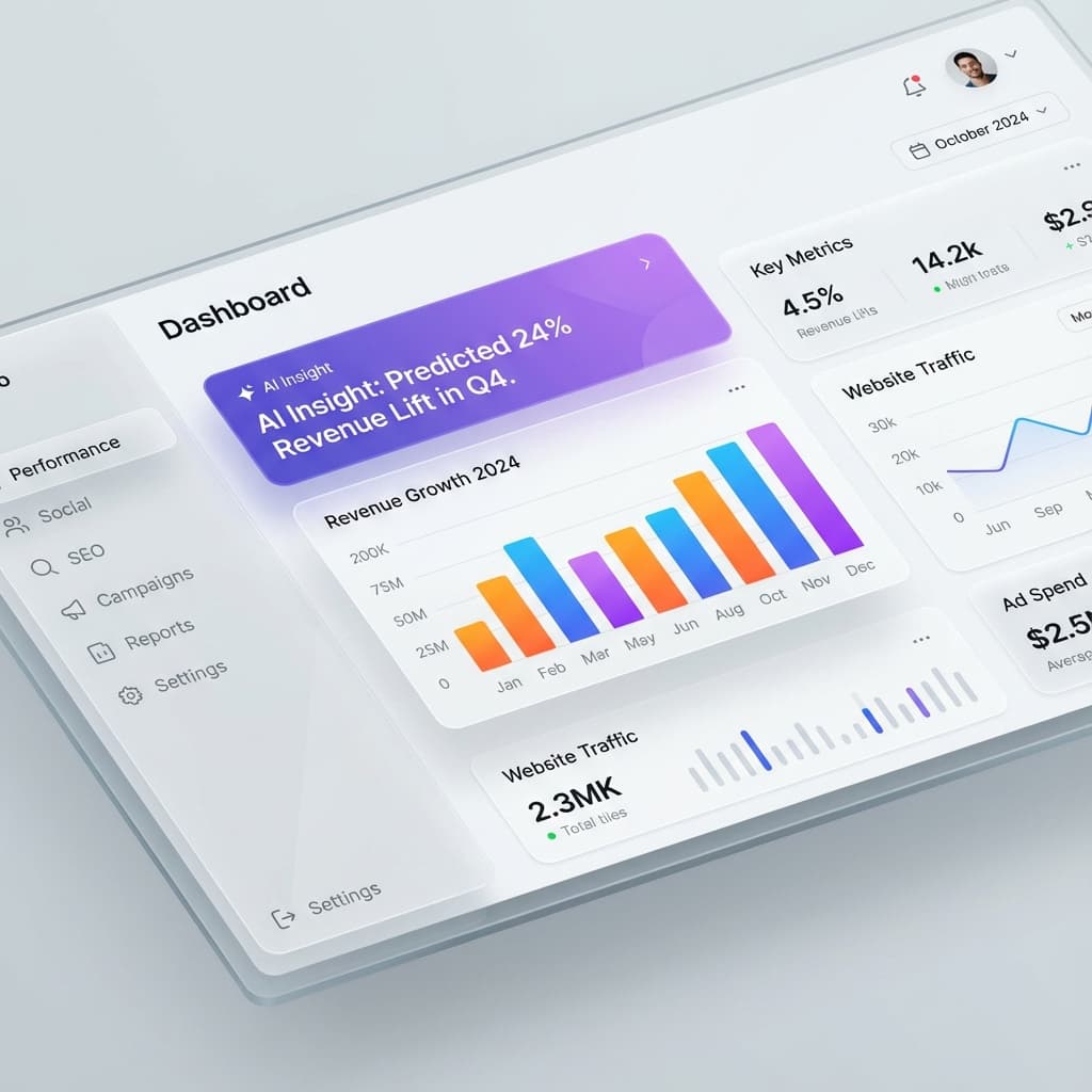 Strategic Dashboard Mockup